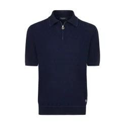 Shop Zip Polo Shirt Mens Knitwear