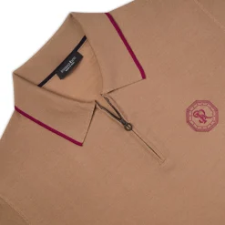 New Zip Polo Shirt Mens Luxury Tech