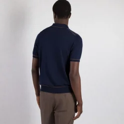 Best Sale Zip Polo Shirt Mens Knitwear