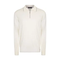 Hot Zip Polo Shirt Mens Knitwear