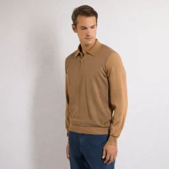 Discount Zip Polo Shirt Mens Knitwear