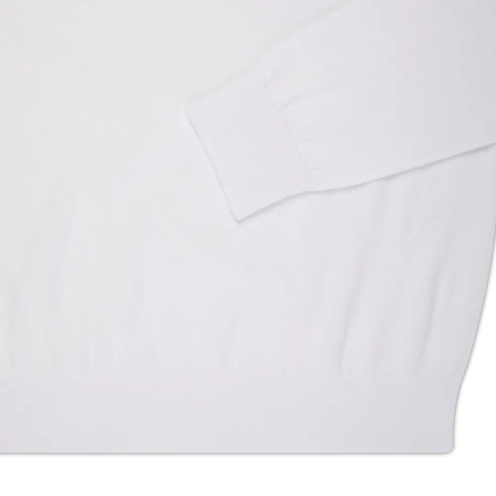 Fashion Zip Polo Shirt Mens Knitwear