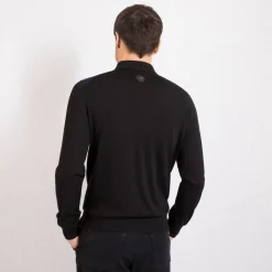 Discount Zip Polo Shirt Mens Knitwear