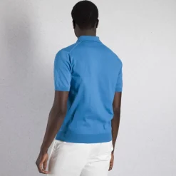 Hot Zip Polo Shirt Mens Knitwear