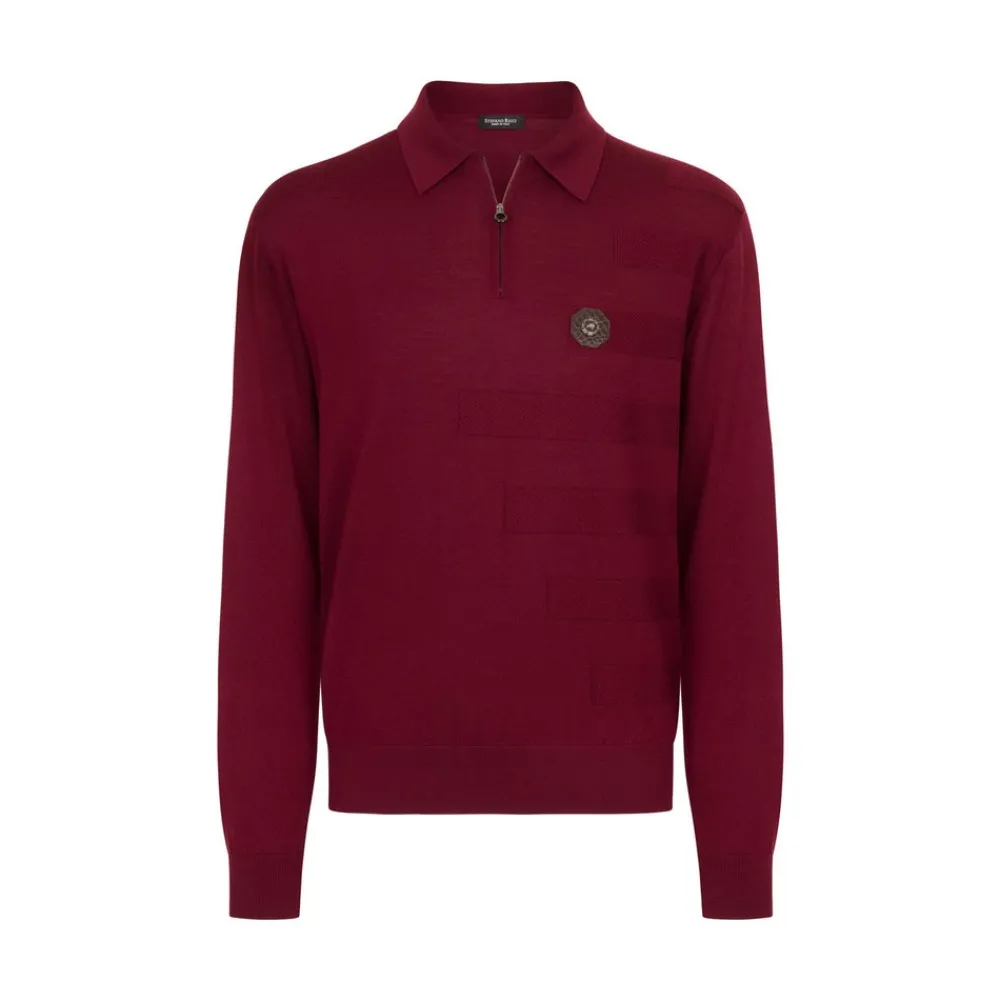 Cheap Zip Polo Shirt Mens Knitwear