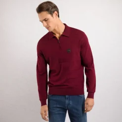 Cheap Zip Polo Shirt Mens Knitwear