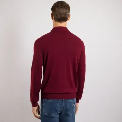 Cheap Zip Polo Shirt Mens Knitwear