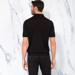 Clearance Zip Polo Shirt Mens Last Sizes