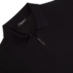 Clearance Zip Polo Shirt Mens Last Sizes