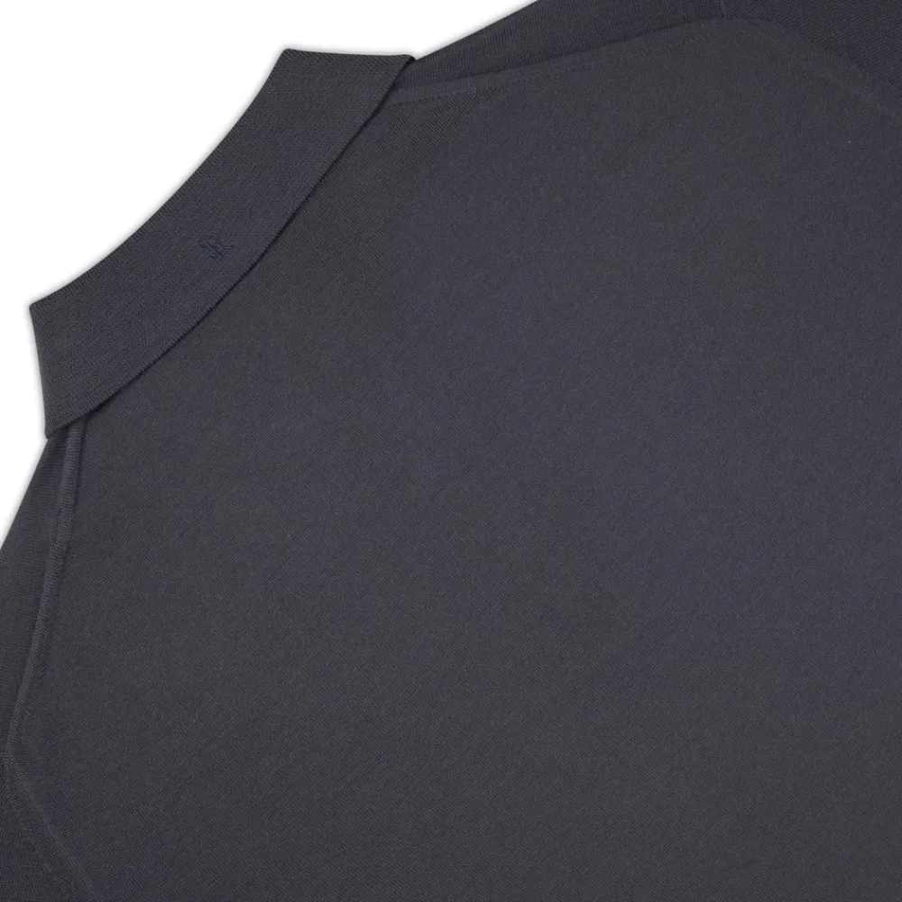 Outlet Zip Polo Shirt Mens Knitwear