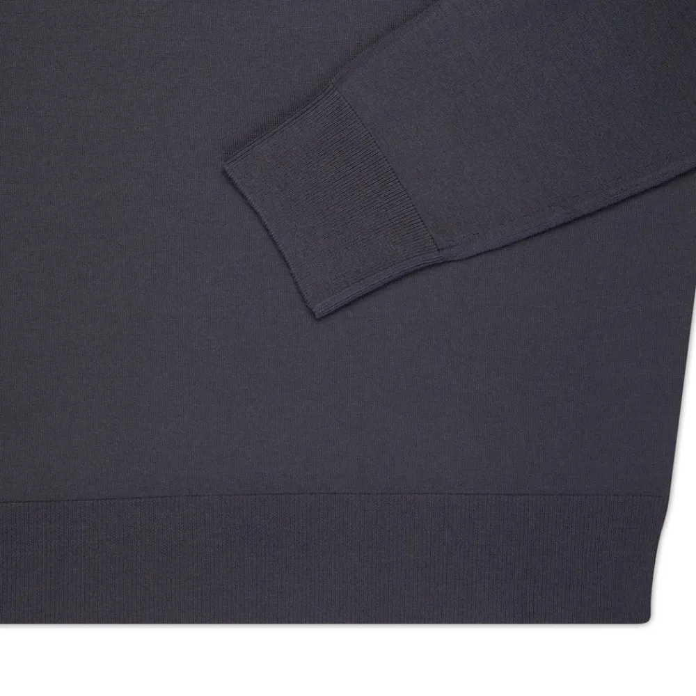 Outlet Zip Polo Shirt Mens Knitwear